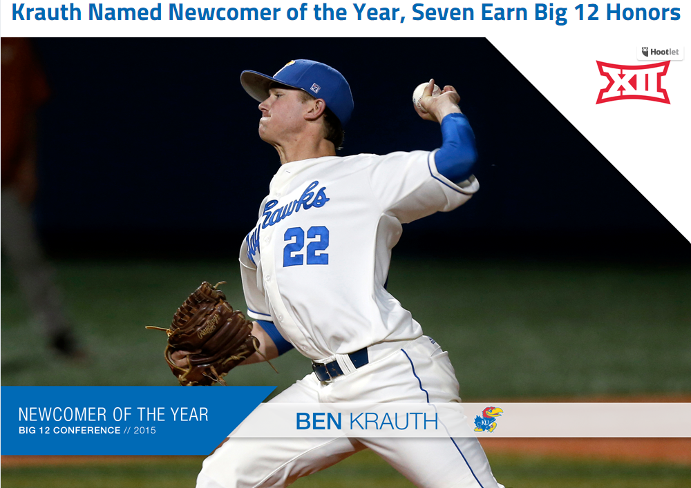 BB | Former DVC standout Ben Krauth earns Big 12 Newcomer of the Year honors