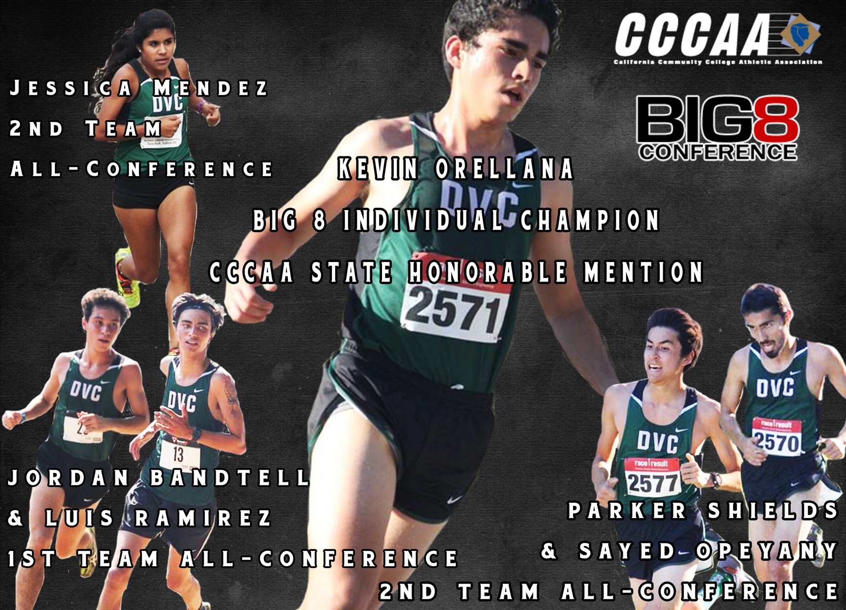 Six XC Runners notch All-Conference Honors