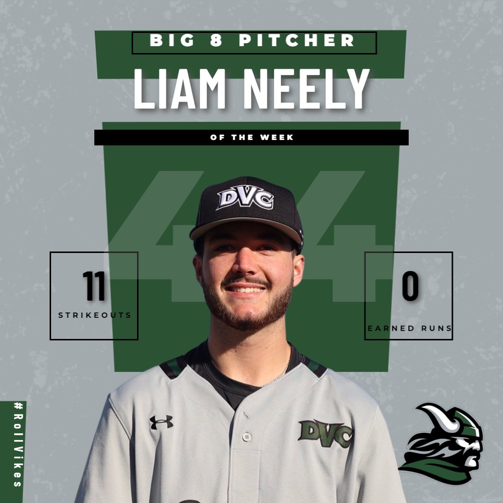 Neely named Pitcher of the Week for Northern California and Big 8 Conference