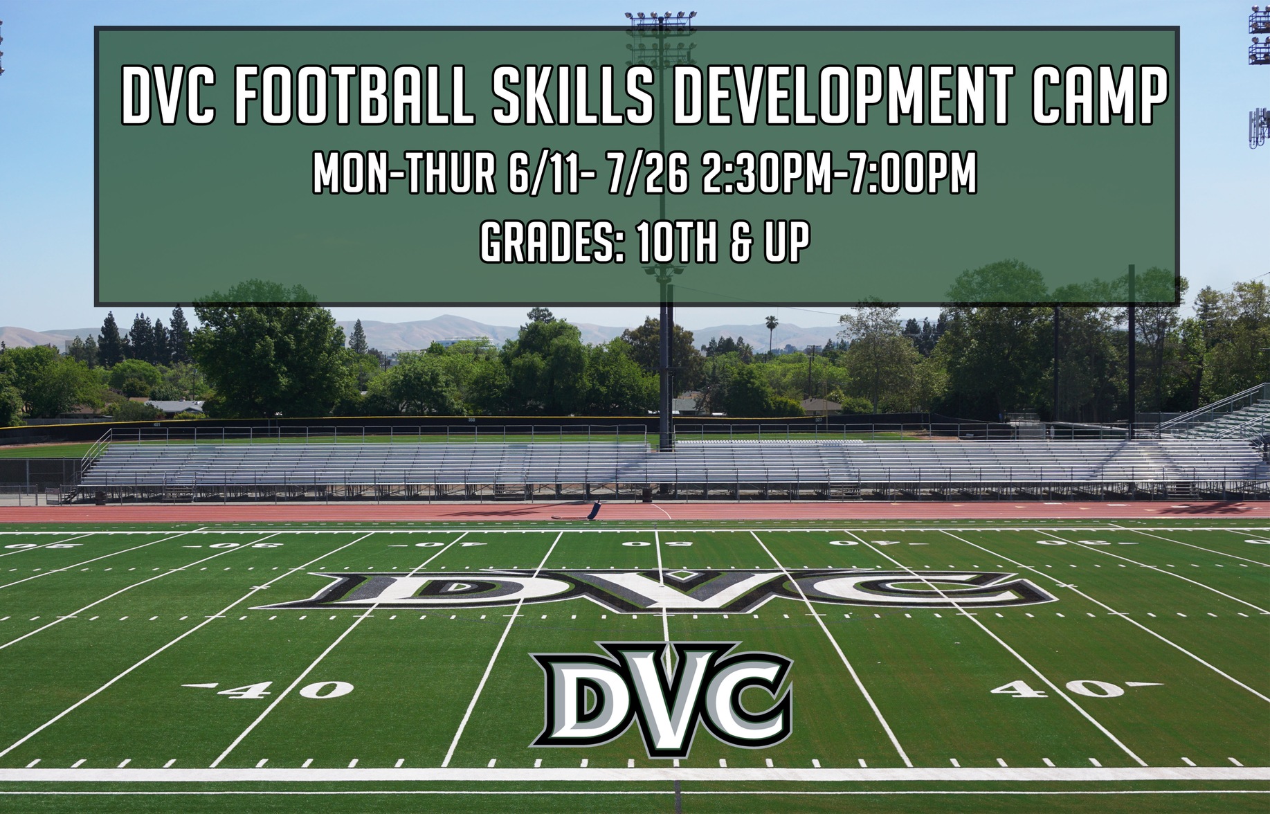DVC Football Skills Development Camp