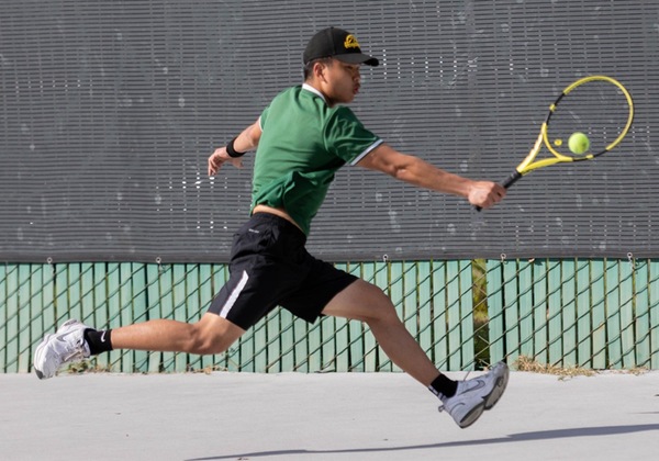 Men's Tennis is 5-4 on the season with 2 matches to play in the regular season