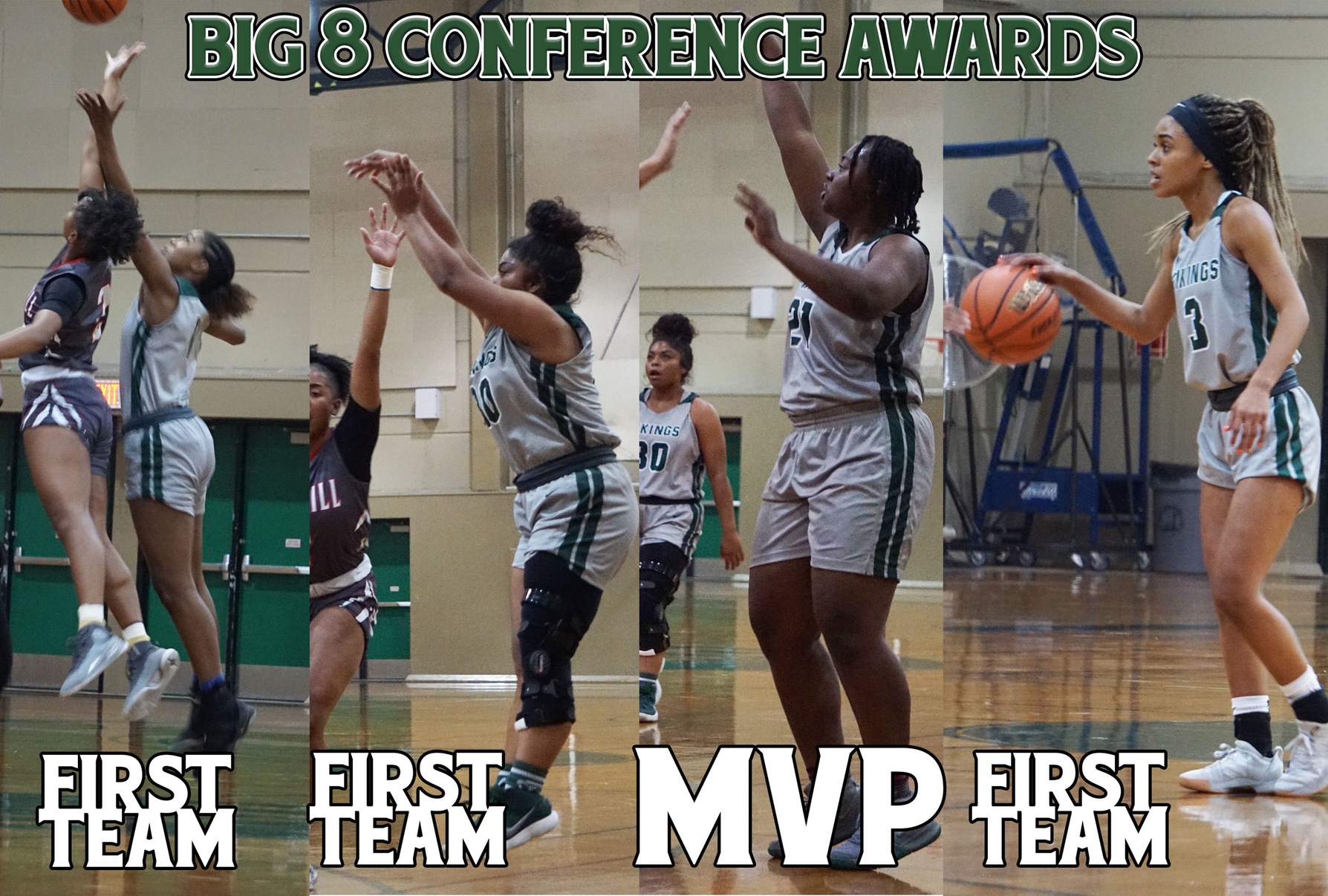 Hendrix wins Conference MVP, 3 more named to First Team