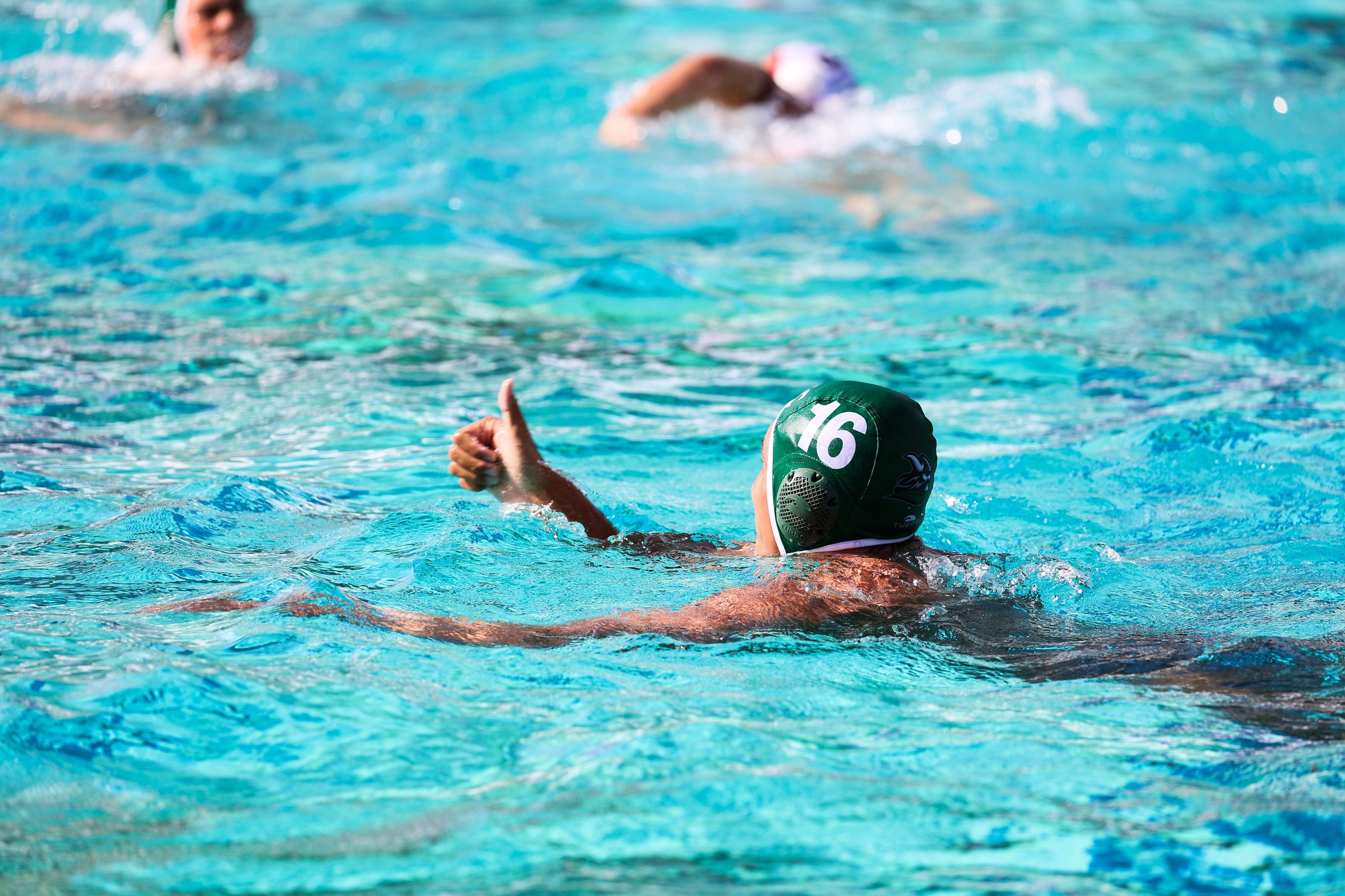 Men's Water Polo keep win streak alive, move to 10 in a row with wins over LPC and Delta