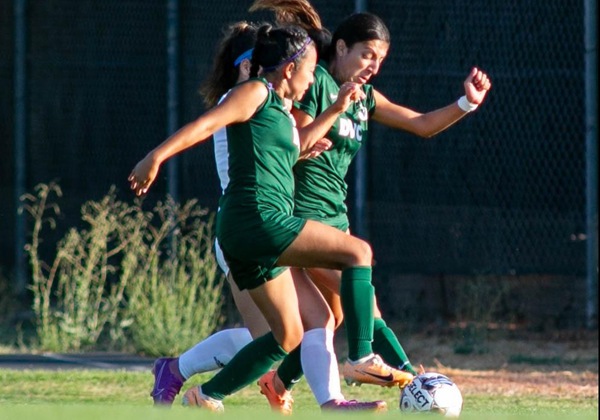 Women's Soccer routes Woodland, 8-0